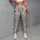 Burgundy Wildflower Blooms For Relaxed Spring Getaways And Everyday Casual Style Leggings - 6