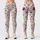 Burgundy Wildflower Blooms For Relaxed Spring Getaways And Everyday Casual Style Leggings - 3