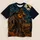Pumpkin-Head Scarecrow and Crows for Halloween Night and Autumn Trick-or-Treat Fun All-over Print Unisex T-shirt - 1