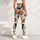 Jack-o'-Lanterns, Black Cats and Cross Tombstones for Halloween Night Celebrations Leggings - 6