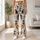 Jack-o'-Lanterns, Black Cats and Cross Tombstones for Halloween Night Celebrations Leggings - 11