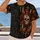 Sacred Heart Sugar Skull With Roses For Day Of The Dead Celebrations And Devotion All-over Print Unisex T-shirt - 2