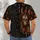 Sacred Heart Sugar Skull With Roses For Day Of The Dead Celebrations And Devotion All-over Print Unisex T-shirt - 6