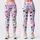 Pink Ghosts and Neon Hearts for Halloween Parties and Spooky Season Fun Leggings - 3