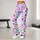 Pink Ghosts and Neon Hearts for Halloween Parties and Spooky Season Fun Leggings - 10