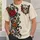 Sugar Skull and Baroque Roses for Día de los Muertos and Halloween Party Celebrations All-over Print Unisex T-shirt - 5