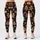 Gingerbread Cookies, Candy Canes & Snowflakes for Festive Christmas Celebrations Leggings - 3