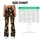 Gingerbread Cookies, Candy Canes & Snowflakes for Festive Christmas Celebrations Leggings - 7