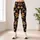 Gingerbread Cookies, Candy Canes & Snowflakes for Festive Christmas Celebrations Leggings - 4