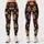 Gingerbread Cookies, Candy Canes & Snowflakes for Festive Christmas Celebrations Leggings - 1