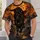 Pumpkin-Carrying Headless Rider and Black Horse for Halloween Night Celebrations All-over Print Unisex T-shirt - 5