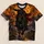 Pumpkin-Carrying Headless Rider and Black Horse for Halloween Night Celebrations All-over Print Unisex T-shirt - 1