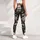 Floral Skull Blooms for Halloween Celebrations and Gothic Autumn Style Leggings - 6