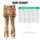 Watercolor Pumpkin Florals for Halloween Harvest Celebrations and Cozy Autumn Days Leggings - 7