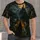 Gothic Witch and Haunted Castle Scene for Halloween Parties and Costume Nights All-over Print Unisex T-shirt - 4