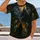 Gothic Witch and Haunted Castle Scene for Halloween Parties and Costume Nights All-over Print Unisex T-shirt - 2