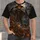 Pumpkin Scarecrow Crow Cornfield Scene for Halloween Night Celebrations All-over Print Unisex T-shirt - 4