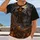 Pumpkin Scarecrow Crow Cornfield Scene for Halloween Night Celebrations All-over Print Unisex T-shirt - 2