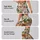 Muted Green Falling Leaves and Fine Branches for Relaxed Autumn Nature Lovers Outdoors Leggings - 2