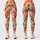 Coral Lantern Pods And Autumn Botanicals For Everyday Commuting Leggings - 3