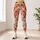 Coral Lantern Pods And Autumn Botanicals For Everyday Commuting Leggings - 4