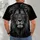 Monochrome Lion Portrait for Refined Everyday Style and Bold Casual Wear for Men All-over Print Unisex T-shirt - 6