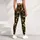 Black And Gold Baroque Flourishes For Party Nights And Luxe Everyday Street Style Leggings - 5