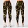 Black And Gold Baroque Flourishes For Party Nights And Luxe Everyday Street Style Leggings - 3