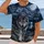 Moonlit Wolf and Alpine Lake Wilderness for Camping, Hiking and Outdoor Nature Lovers All-over Print Unisex T-shirt - 2