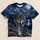 Moonlit Wolf and Alpine Lake Wilderness for Camping, Hiking and Outdoor Nature Lovers All-over Print Unisex T-shirt - 1