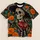 Day of the Dead Skeleton Musician with Floral Sombrero for Fiesta and Holiday Celebrations All-over Print Unisex T-shirt - 1