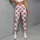 Dusty Rose Polka Dot Style for Y2K Parties, Dates, and Everyday Retro Fashion Looks Leggings - 5