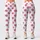 Dusty Rose Polka Dot Style for Y2K Parties, Dates, and Everyday Retro Fashion Looks Leggings - 3