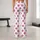 Dusty Rose Polka Dot Style for Y2K Parties, Dates, and Everyday Retro Fashion Looks Leggings - 10