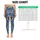 Distressed Indigo Denim and Tribal Patchwork for Y2K Streetwear and Festival Outfits Leggings - 1
