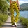 Sunny Yellow and Black Polka Dots for Playful Y2K Everyday Style and Weekend Wear Leggings - 12