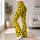 Sunny Yellow and Black Polka Dots for Playful Y2K Everyday Style and Weekend Wear Leggings - 11