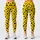 Sunny Yellow and Black Polka Dots for Playful Y2K Everyday Style and Weekend Wear Leggings - 3