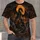Gothic Dragon and Moonlit Castle Halloween Fantasy for Spooky Night Celebrations Adults All-over Print Unisex T-shirt - 4