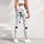 Black Star Motifs for Casual Everyday Style and Weekend Wear for Women Leggings - 6