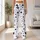 Black Star Motifs for Casual Everyday Style and Weekend Wear for Women Leggings - 11