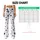 Black Star Motifs for Casual Everyday Style and Weekend Wear for Women Leggings - 7