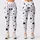 Black Star Motifs for Casual Everyday Style and Weekend Wear for Women Leggings - 3