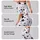 Black Star Motifs for Casual Everyday Style and Weekend Wear for Women Leggings - 2