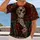 Engraved Skeleton Mariachi with Crimson Roses for Día de Muertos Celebrations All-over Print Unisex T-shirt - 2