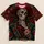 Engraved Skeleton Mariachi with Crimson Roses for Día de Muertos Celebrations All-over Print Unisex T-shirt - 1