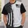 Black And White American Flag Stripes For Patriotic Golf, Travel And Weekend Wear All-over Print Unisex T-shirt - 5