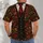 Autumn Pumpkin Maple Leaf Faux Blazer Look for Thanksgiving Gatherings and Fall Events All-over Print Unisex T-shirt - 6