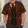 Autumn Pumpkin Maple Leaf Faux Blazer Look for Thanksgiving Gatherings and Fall Events All-over Print Unisex T-shirt - 5