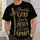 Golden Cross and Crown of Thorns Faith Message for Church Worship and Daily Devotion All-over Print Unisex T-shirt - 5